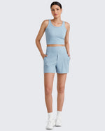 G4Free - Ribbed Slim Workout Tank Crop Tops -GF25L339AA-S-GF25L339AB-M-GF25L339AC-L-GF25L339AD-XL-GF25L339AF-XS