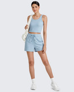 G4Free - Ribbed Slim Workout Tank Crop Tops -GF25L339AA-S-GF25L339AB-M-GF25L339AC-L-GF25L339AD-XL-GF25L339AF-XS