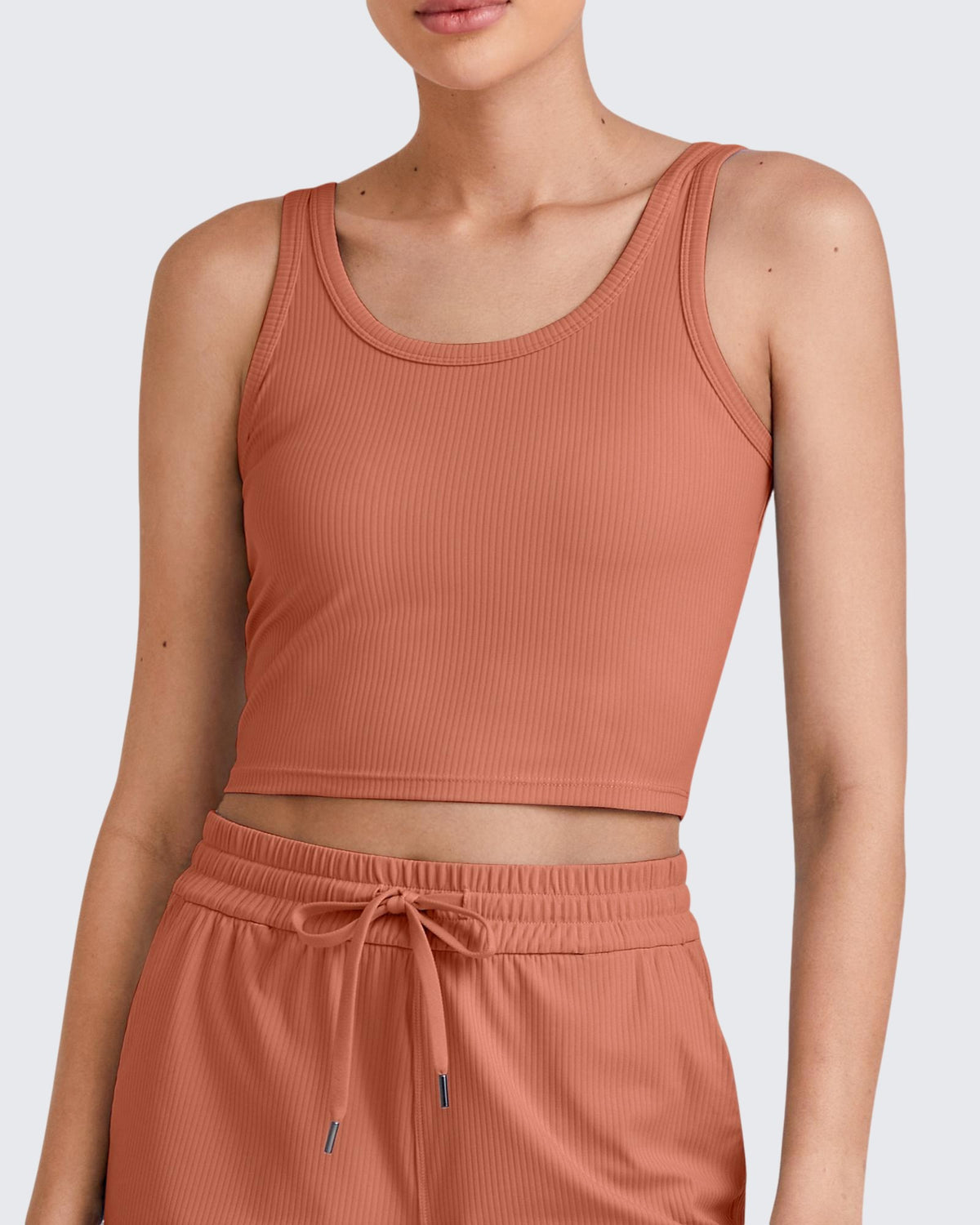 G4Free - Ribbed Slim Workout Tank Crop Tops -GF25L339AA-S-GF25L339AB-M-GF25L339AC-L-GF25L339AD-XL-GF25L339AF-XS