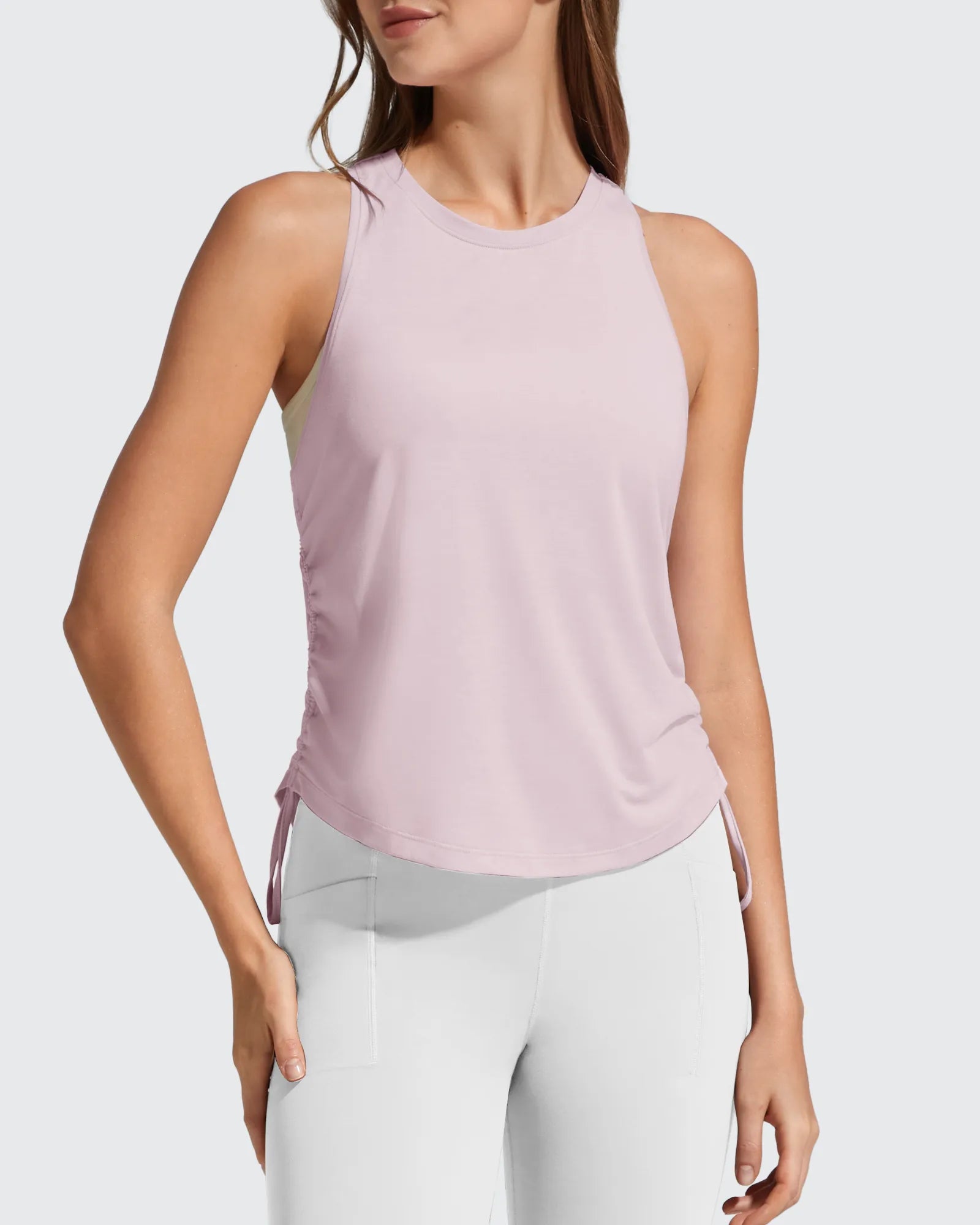 G4Free - Ruch Side High Neck Racerback Muscle Tank Tops -GF26L878I002F-XS-GF26L878I002A-S-GF26L878I002B-M-GF26L878I002C-L-GF26L878I002D-XL