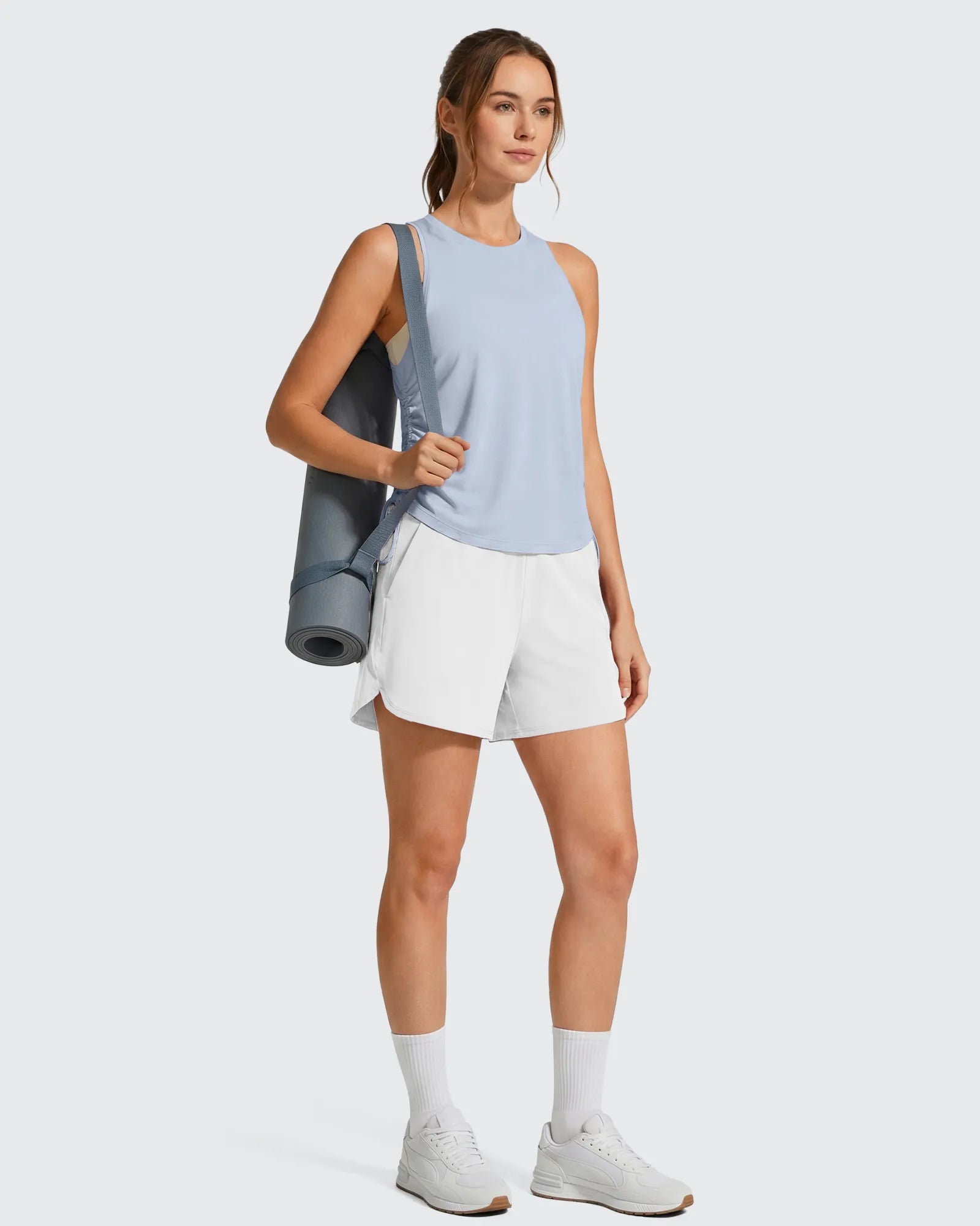 G4Free - Ruch Side High Neck Racerback Muscle Tank Tops -GF26L878I002F-XS-GF26L878I002A-S-GF26L878I002B-M-GF26L878I002C-L-GF26L878I002D-XL