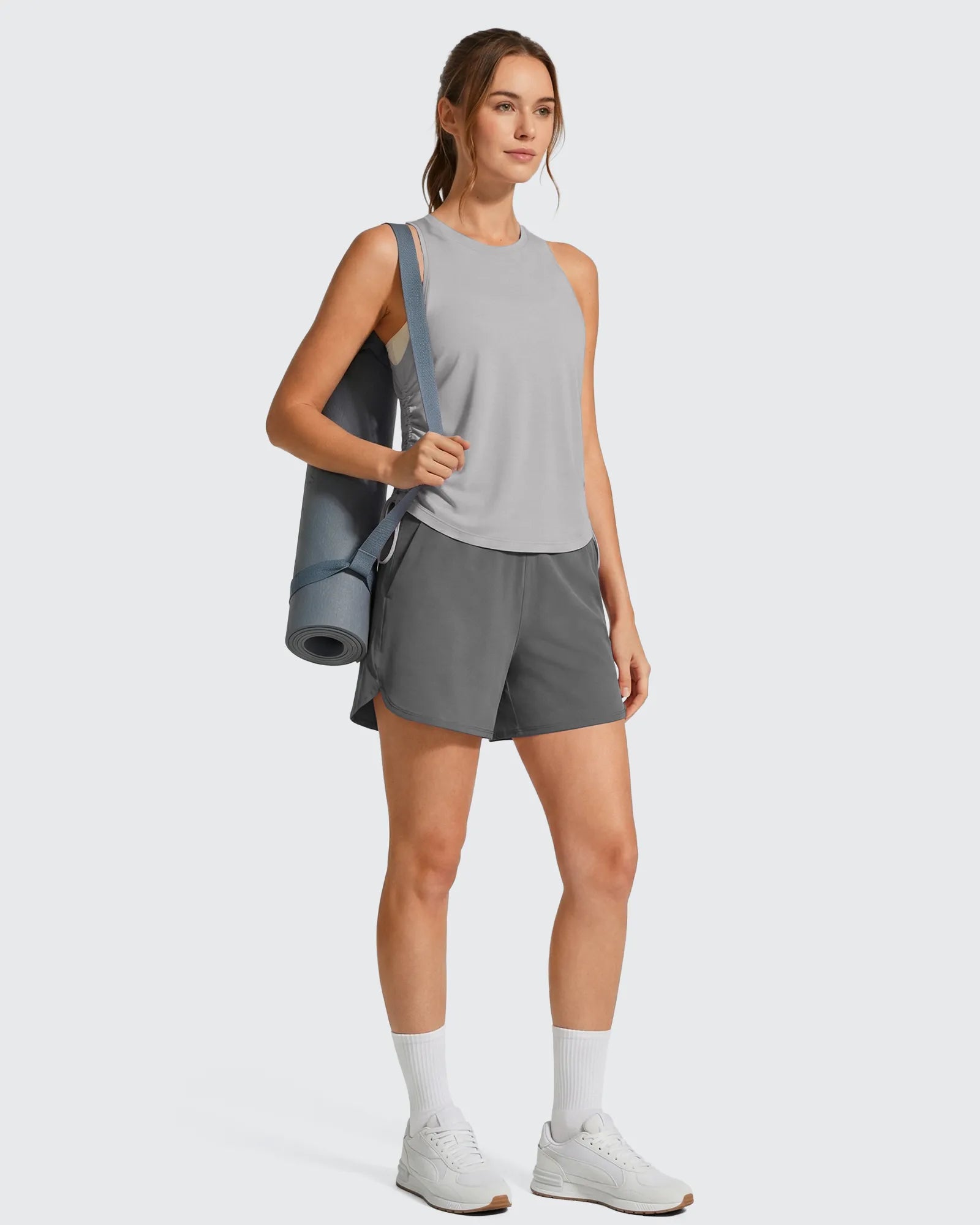 G4Free - Ruch Side High Neck Racerback Muscle Tank Tops -GF26L878I002F-XS-GF26L878I002A-S-GF26L878I002B-M-GF26L878I002C-L-GF26L878I002D-XL