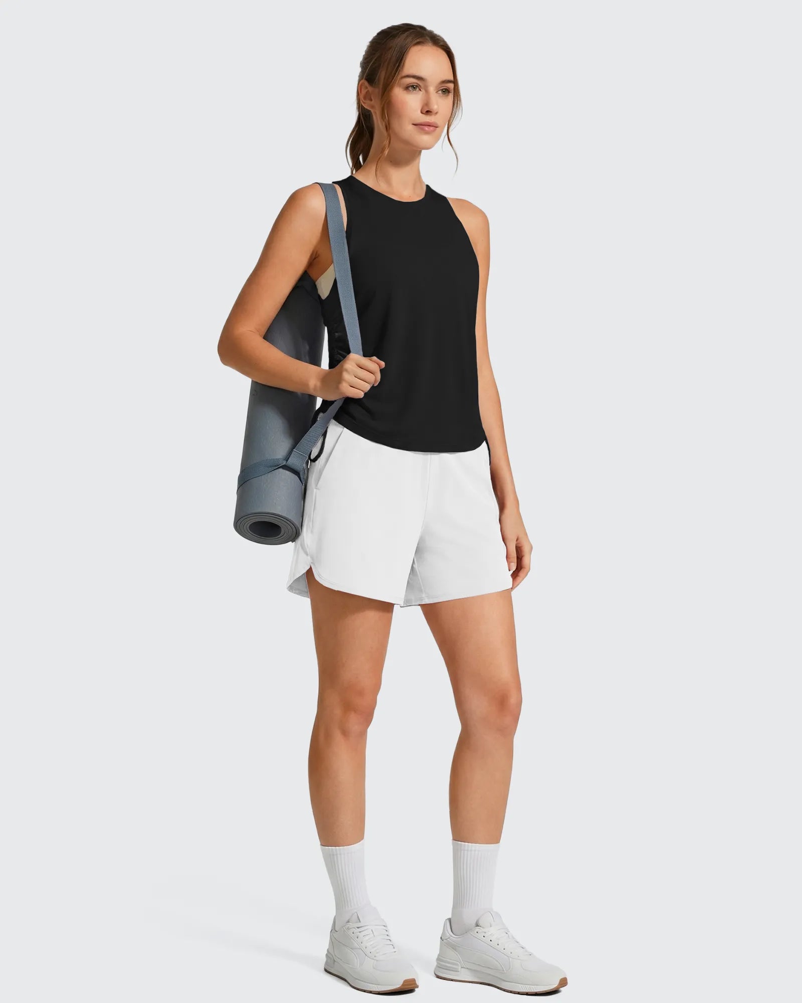 G4Free - Ruch Side High Neck Racerback Muscle Tank Tops -GF26L878I002F-XS-GF26L878I002A-S-GF26L878I002B-M-GF26L878I002C-L-GF26L878I002D-XL