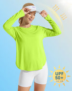 G4Free - Scoop Neck UV Sun Workout Long Sleeve -GF21B003BA-S-GF21B003BB-M-GF21B003BC-L-GF21B003BD-XL-GF21B003BE-XXL