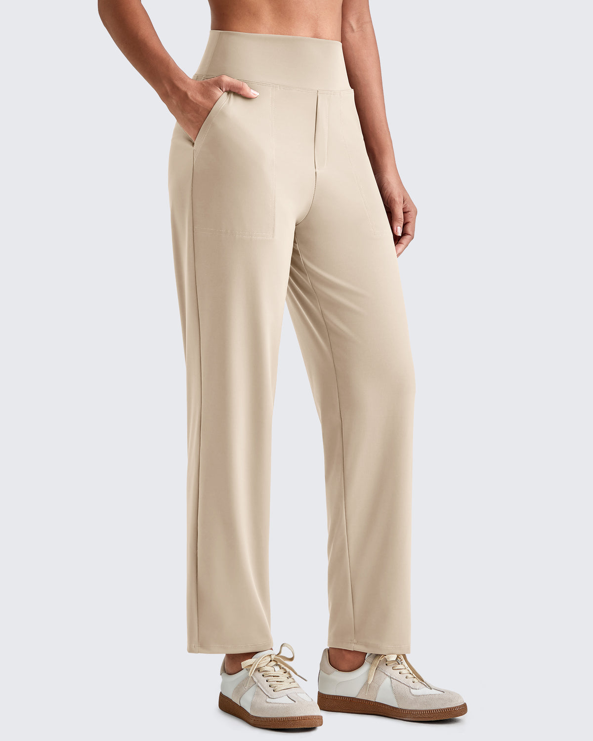 G4Free - ShiftReady Crop Business Casual Work Pants -GF25D417CA-S