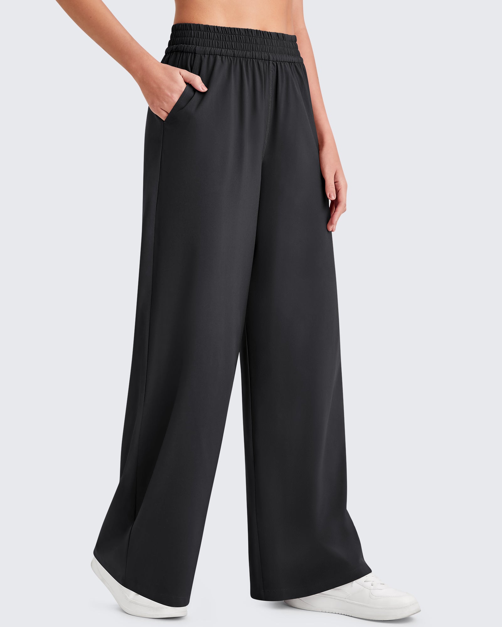 G4Free - ShiftReady Elastic Waistband Wide Leg Work Trousers -GF25J377AA-S-GF25J433AA-S-GF25J434AA-S-GF25J377AB-M-GF25J433AB-M