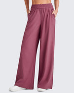 G4Free - ShiftReady Elastic Waistband Wide Leg Work Trousers -GF25J377AA-S-GF25J433AA-S-GF25J434AA-S-GF25J377AB-M-GF25J433AB-M