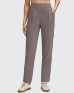 G4Free - ShiftReady Front Pleated Ankle Tapered High Waist Trousers -GF25D637AA-S-GF25D638AA-S-GF25D639AA-S-GF25D637AB-M-GF25D638AB-M