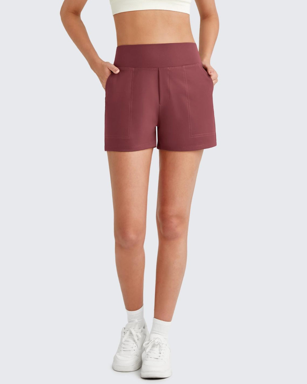 G4Free - ShiftReady High-Rise Business Shorts 3'' -GF25E426AA-S