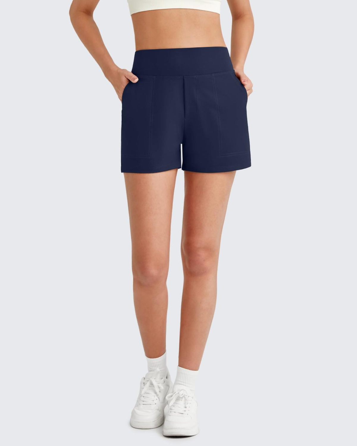 G4Free - ShiftReady High-Rise Business Shorts 3'' -GF25E426AA-S-GF25E426AB-M-GF25E426AC-L-GF25E426AD-XL-GF25E426AE-XXL