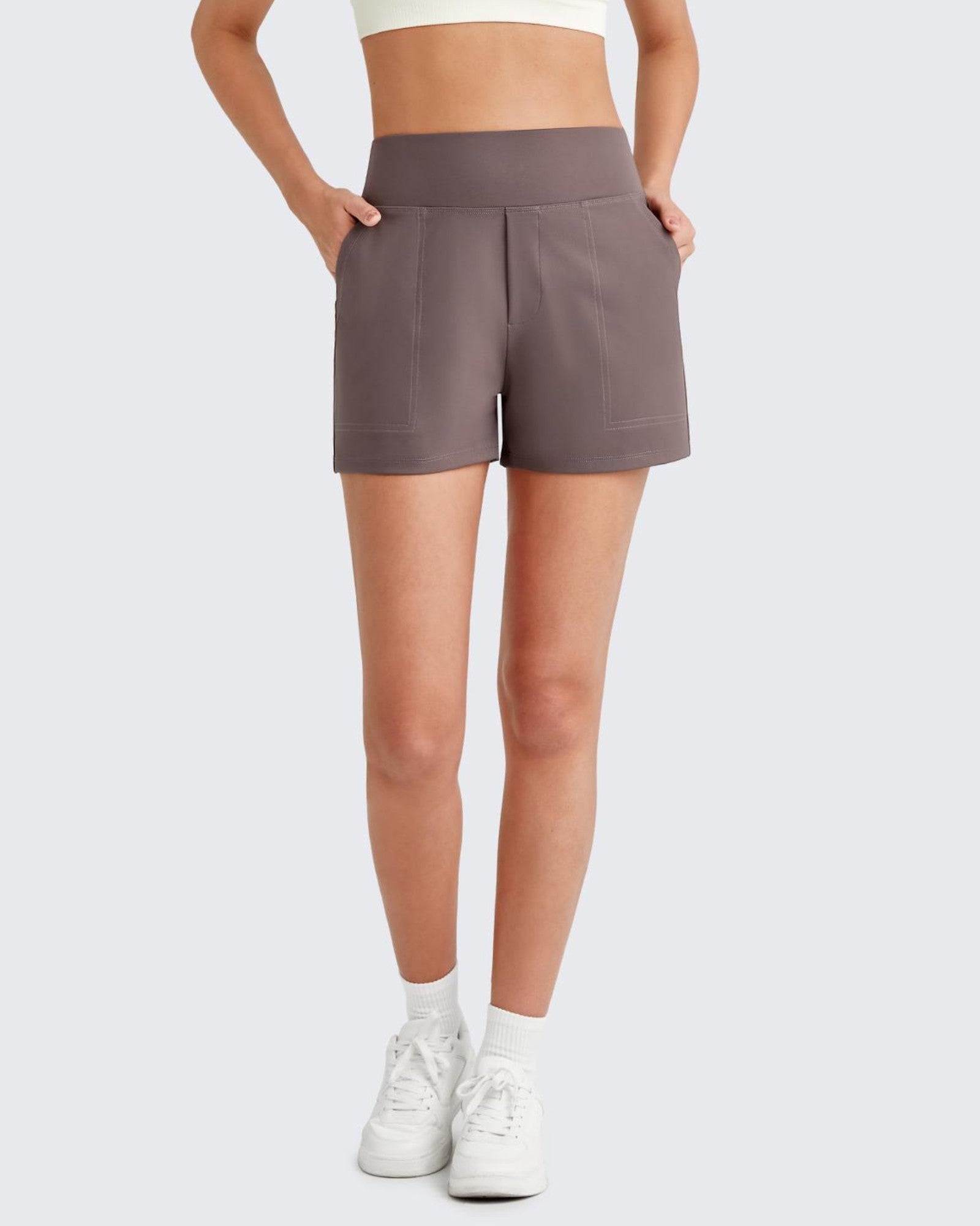 G4Free - ShiftReady High-Rise Business Shorts 3'' -GF25E426AA-S-GF25E426AB-M-GF25E426AC-L-GF25E426AD-XL-GF25E426AE-XXL