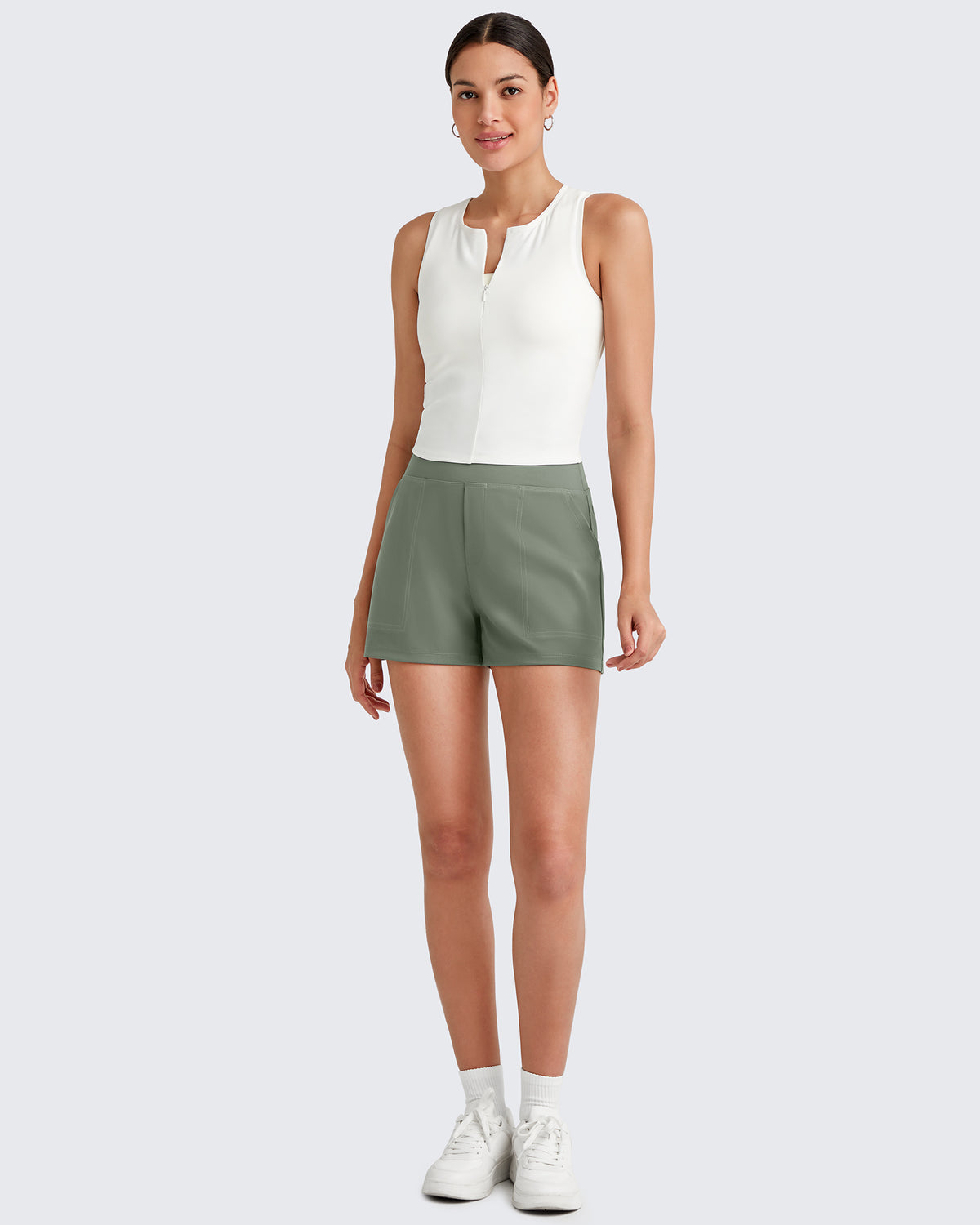 G4Free - ShiftReady High-Rise Business Shorts 3'' -GF25E426AA-S-GF25E426AB-M-GF25E426AC-L-GF25E426AD-XL-GF25E426AE-XXL