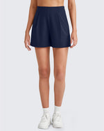 G4Free - ShiftReady High-Rise Pleated Work Shorts 5'' -GF25E395FA-S-GF25E395FB-M-GF25E395FC-L-GF25E395FD-XL-GF25E395FE-XXL