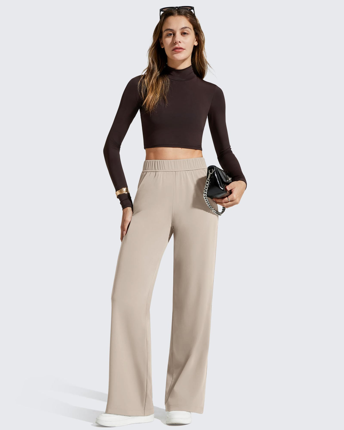 G4Free - ShiftReady High-Rise Straight Leg Dress Pants -GF25J423AA-S-GF25J435AA-S-GF25J436AA-S-GF25J423AB-M-GF25J435AB-M