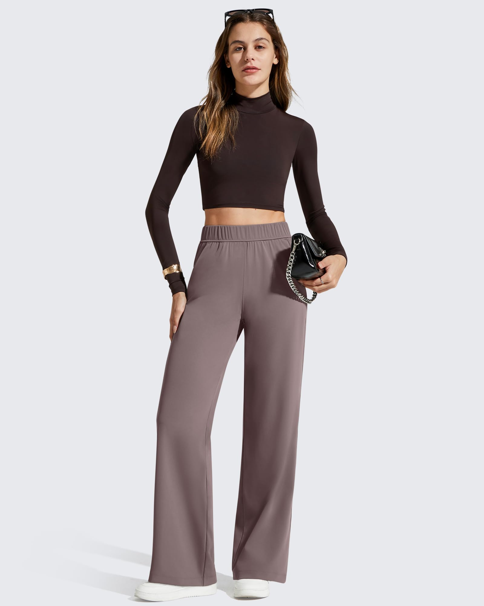 G4Free - ShiftReady High-Rise Straight Leg Dress Pants -GF25J423AA-S-GF25J435AA-S-GF25J436AA-S-GF25J423AB-M-GF25J435AB-M