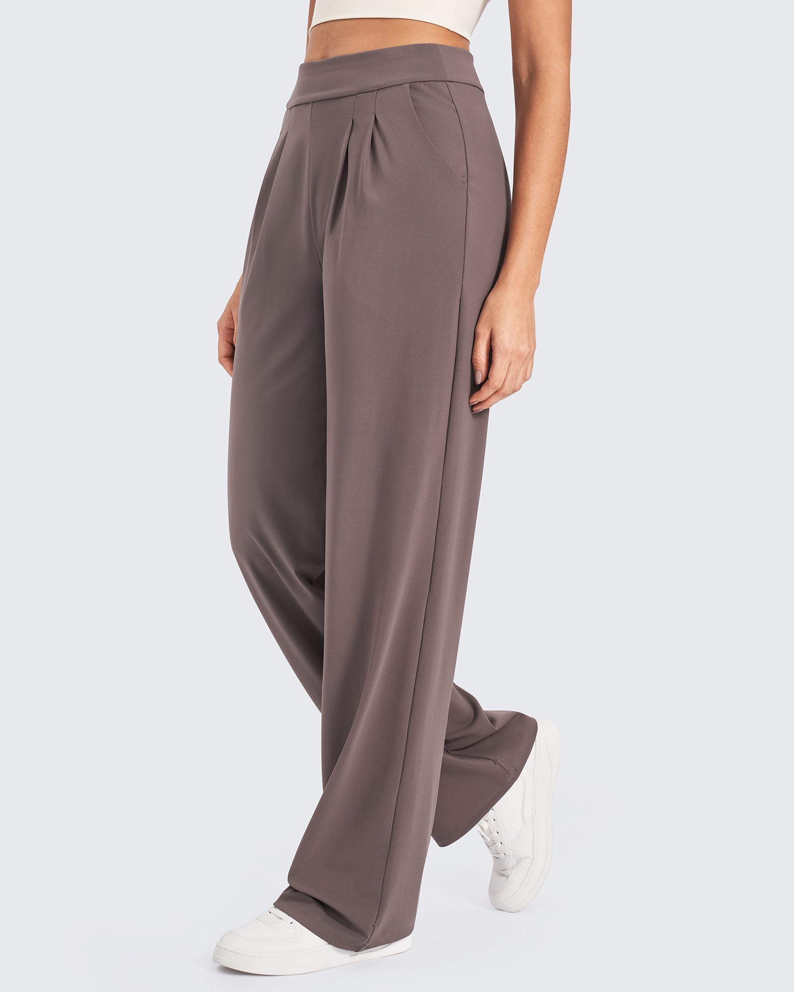 G4Free - ShiftReady High-Waist Work Wide Leg Pants -GF24J227AA-S