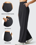 G4Free - ShiftReady High Waisted Dressy Casual Trousers -GF25J513AA-S-GF25J514AA-S-GF25J515AA-S-GF25J513AB-M-GF25J514AB-M