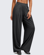 G4Free - ShiftReady Lightweight Front Pleat Wide Leg Pants -GF25J353DA-S-GF25J354DA-S-GF25J355DA-S-GF25J353DB-M-GF25J354DB-M