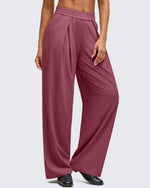 G4Free - ShiftReady Lightweight Front Pleat Wide Leg Pants -GF25J353DA-S-GF25J354DA-S-GF25J355DA-S-GF25J353DB-M-GF25J354DB-M