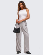 G4Free - ShiftReady Lightweight Front Pleat Wide Leg Pants -GF25J353DA-S-GF25J354DA-S-GF25J355DA-S-GF25J353DB-M-GF25J354DB-M