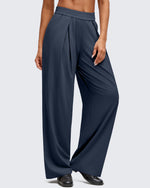 G4Free - ShiftReady Lightweight Front Pleat Wide Leg Pants -GF25J353DA-S-GF25J354DA-S-GF25J355DA-S-GF25J353DB-M-GF25J354DB-M