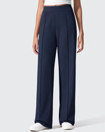 G4Free - ShiftReady Pockets Elastic Band Wide Leg Work Pants -GF25J691AA-S-GF25J692AA-S-GF25J693AA-S-GF25J691AB-M-GF25J692AB-M