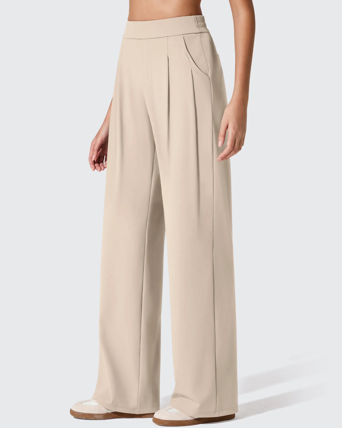 G4Free - ShiftReady Two Front Pleated Wide Leg Dress Pants -GF25J677AF-XS-GF25J678AF-XS-GF25J679AF-XS-GF25J677AA-S-GF25J678AA-S