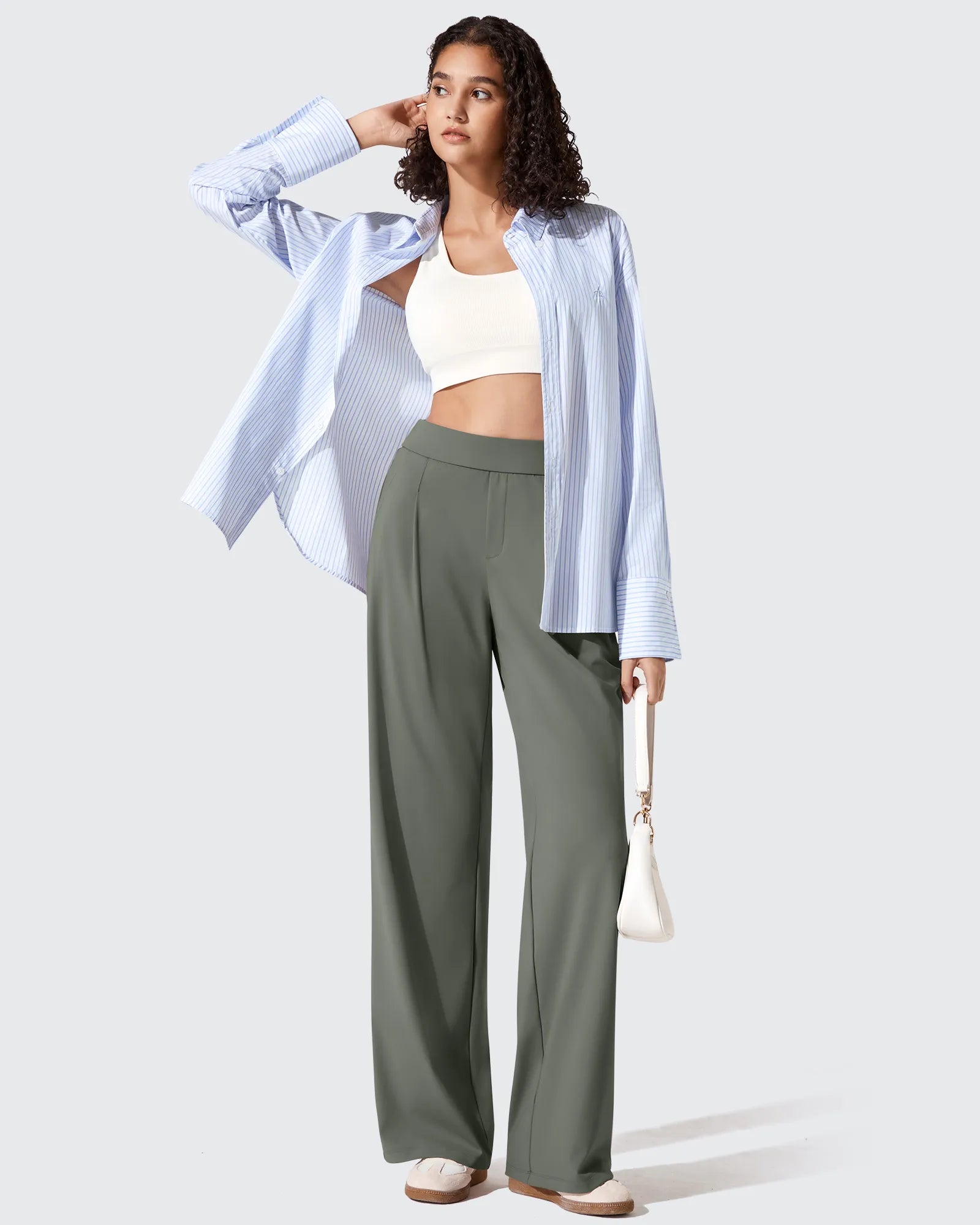 G4Free - ShiftReady Two Front Pleated Wide Leg Dress Pants -GF25J677AF-XS-GF25J678AF-XS-GF25J679AF-XS-GF25J677AA-S-GF25J678AA-S