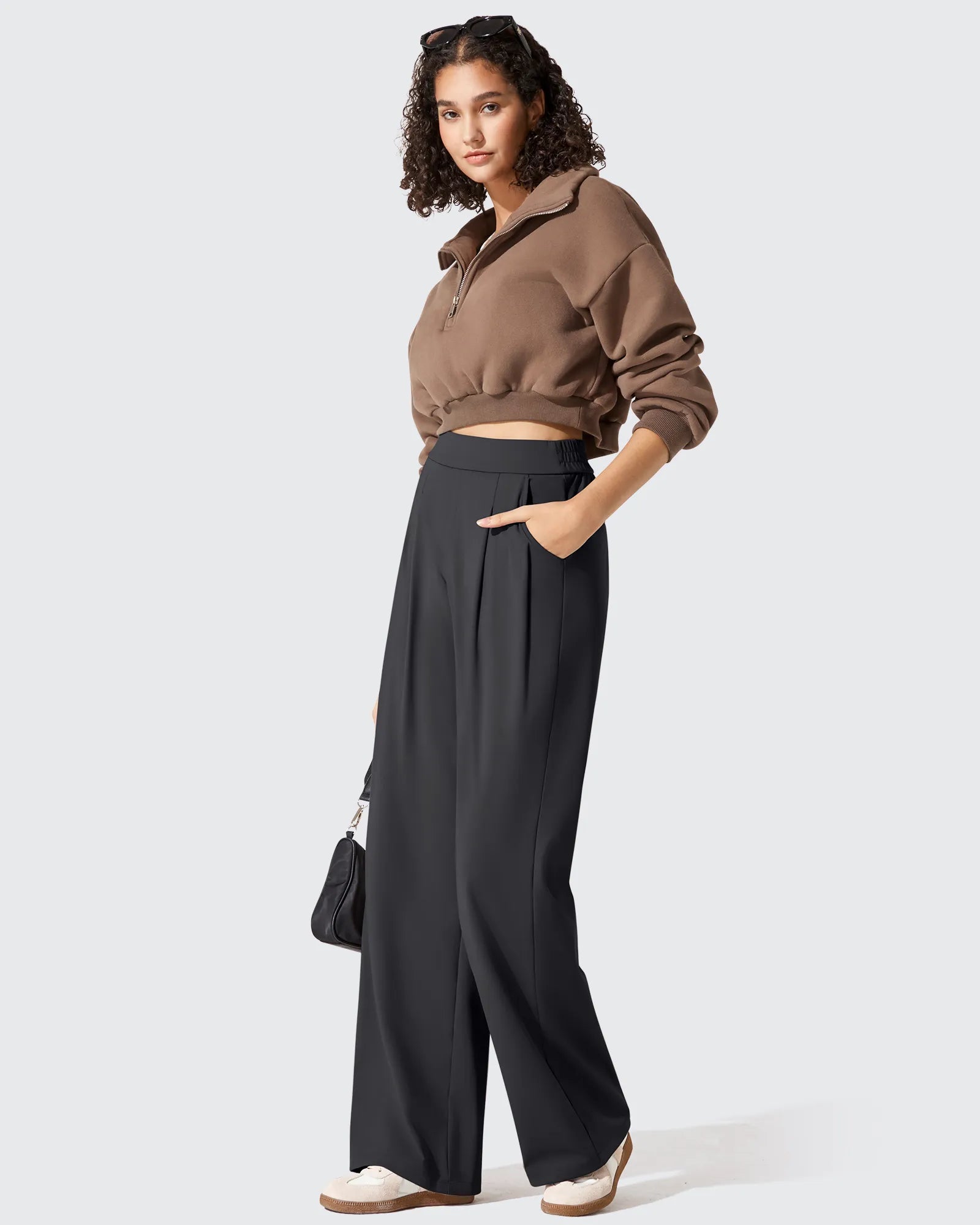 G4Free - ShiftReady Two Front Pleated Wide Leg Dress Pants -GF25J677AF-XS-GF25J678AF-XS-GF25J679AF-XS-GF25J677AA-S-GF25J678AA-S