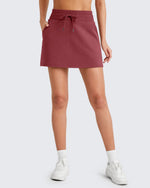 G4Free - Smoofit Casual Drawstring Sweat Skirts -GF25S404AA-S