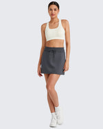 G4Free - Smoofit Casual Drawstring Sweat Skirts -GF25S404AA-S-GF25S404AB-M-GF25S404AC-L-GF25S404AD-XL-GF25S404AE-XXL