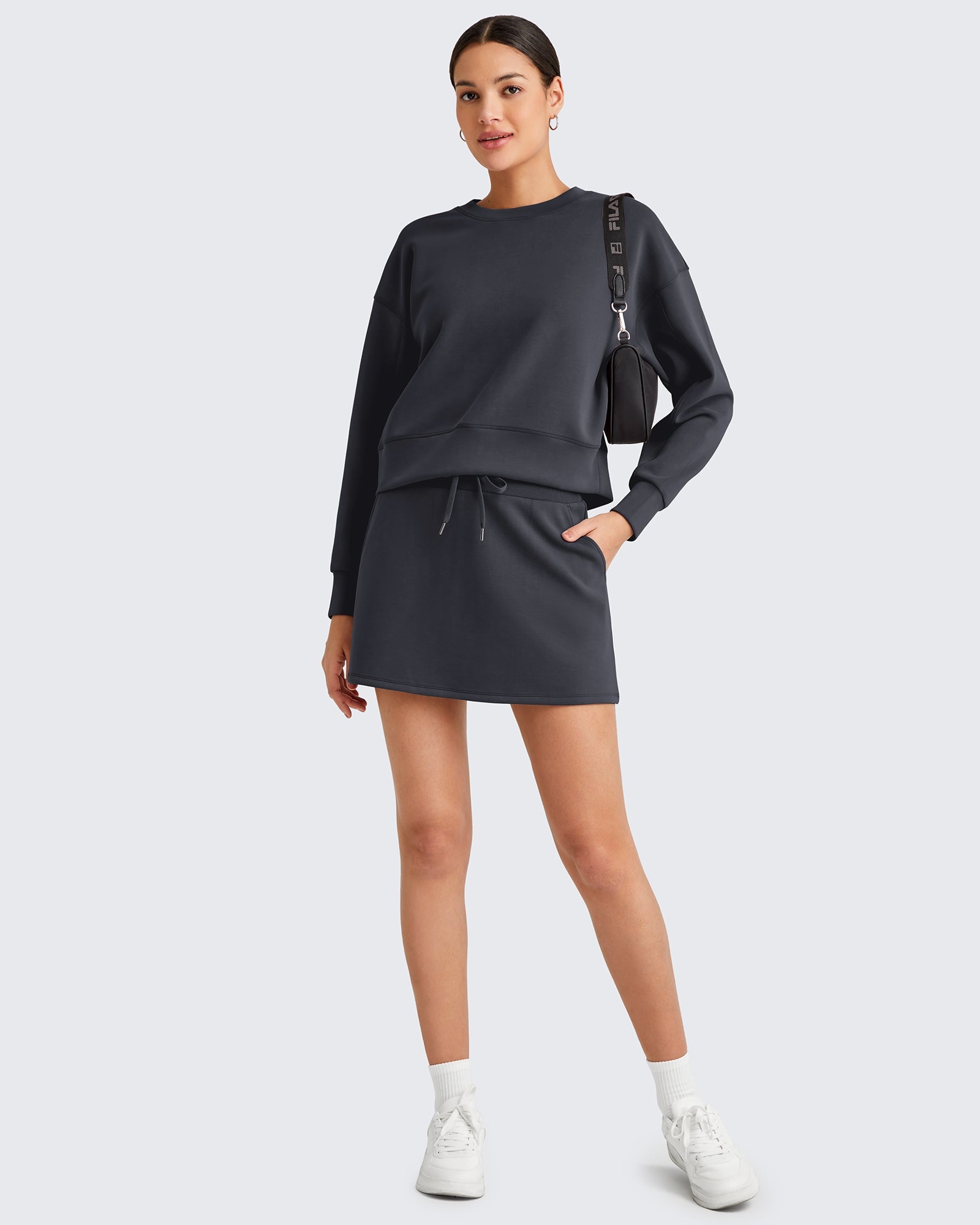 G4Free - Smoofit Casual Drawstring Sweat Skirts -GF25S404AA-S-GF25S404AB-M-GF25S404AC-L-GF25S404AD-XL-GF25S404AE-XXL