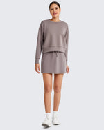 G4Free - Smoofit Casual Drawstring Sweat Skirts -GF25S404AA-S-GF25S404AB-M-GF25S404AC-L-GF25S404AD-XL-GF25S404AE-XXL