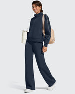 G4Free - Smoofit Elastic Drawstring Fleece Lined Wide Leg Sweatpants -GF25J723AA-S-GF25J724AA-S-GF25J725AA-S-GF25J723AB-M-GF25J724AB-M