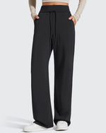 G4Free - Smoofit Elastic Drawstring Fleece Lined Wide Leg Sweatpants -GF25J723AA-S-GF25J724AA-S-GF25J725AA-S-GF25J723AB-M-GF25J724AB-M