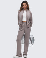 G4Free - Smoofit Elastic-Waist Wide Leg Sweatpants Regular -GF25J510AA-S-GF25J510AB-M-GF25J510AC-L-GF25J510AD-XL-GF25J510AE-XXL
