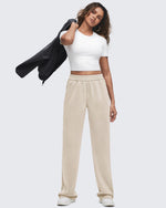 G4Free - Smoofit Elastic-Waist Wide Leg Sweatpants Regular -GF25J510AA-S-GF25J510AB-M-GF25J510AC-L-GF25J510AD-XL-GF25J510AE-XXL