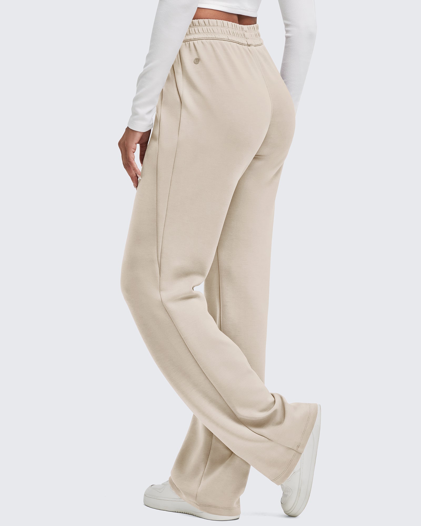 G4Free - Smoofit Elastic-Waist Wide Leg Sweatpants Petite -GF25J509AA-S-GF25J509AB-M-GF25J509AC-L-GF25J509AD-XL-GF25J509AE-XXL