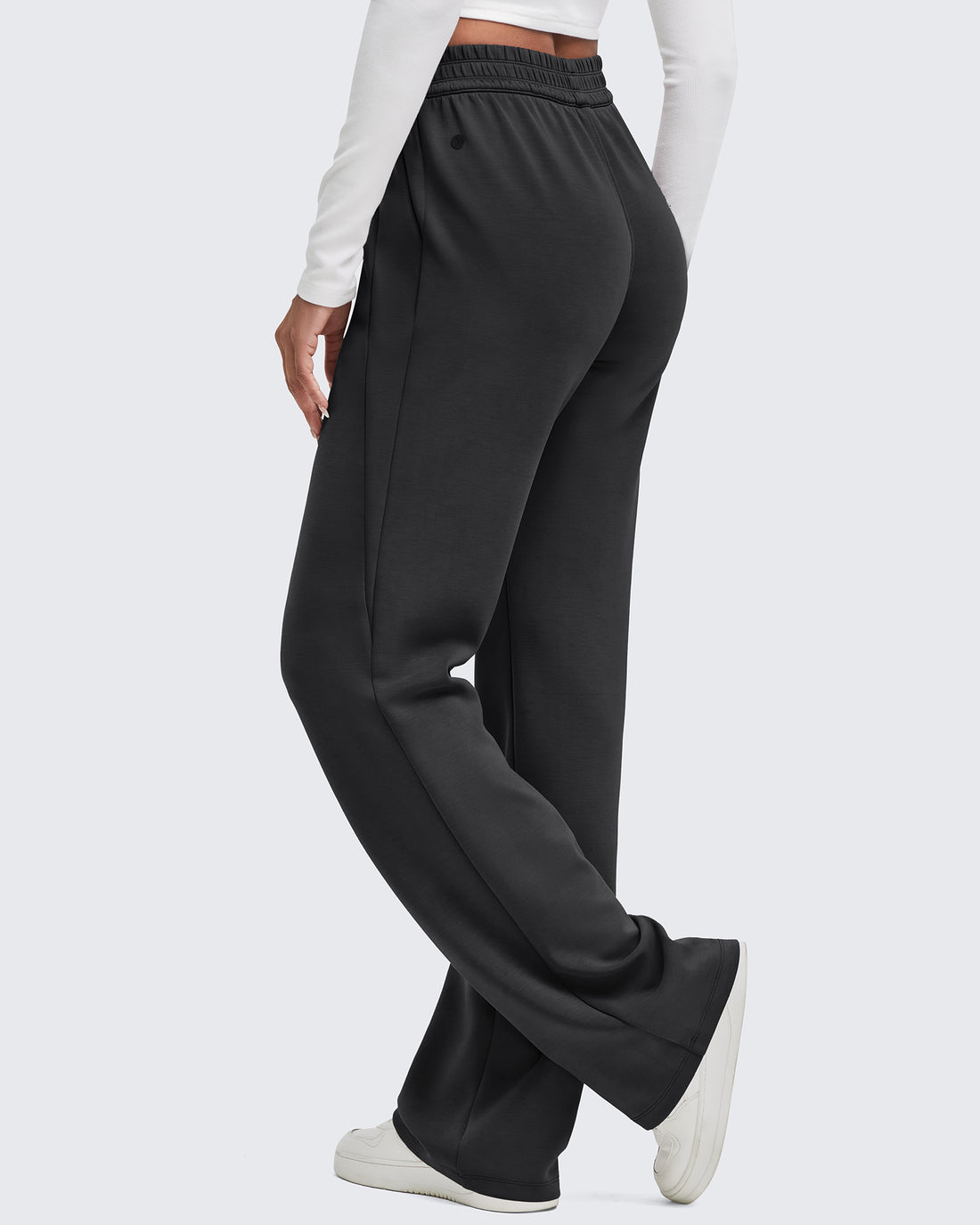 G4Free - Smoofit Elastic-Waist Wide Leg Sweatpants Petite -GF25J509AA-S-GF25J509AB-M-GF25J509AC-L-GF25J509AD-XL-GF25J509AE-XXL