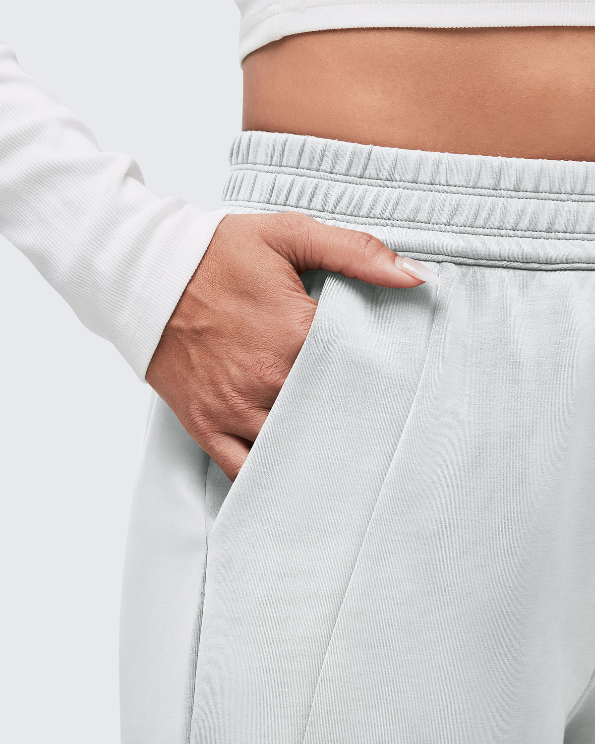 G4Free - Smoofit Elastic-Waist Wide Leg Sweatpants Regular -GF25J510AA-S-GF25J510AB-M-GF25J510AC-L-GF25J510AD-XL-GF25J510AE-XXL