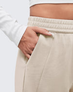 G4Free - Smoofit Elastic-Waist Wide Leg Sweatpants Petite -GF25J509AA-S-GF25J509AB-M-GF25J509AC-L-GF25J509AD-XL-GF25J509AE-XXL