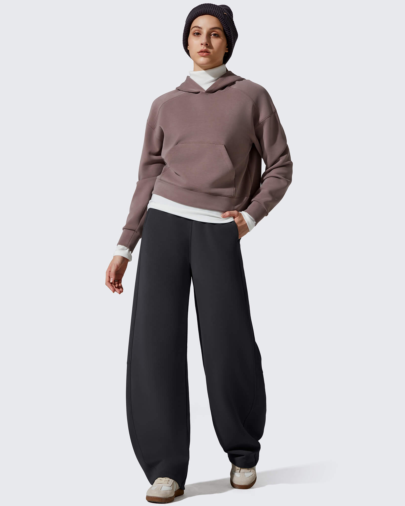 G4Free - Smoofit Fleece Lined Baggy Barrel Wide Leg Sweatpants -GF25J611AF-XS-GF25J612AF-XS-GF25J613AF-XS-GF25J611AA-S-GF25J612AA-S