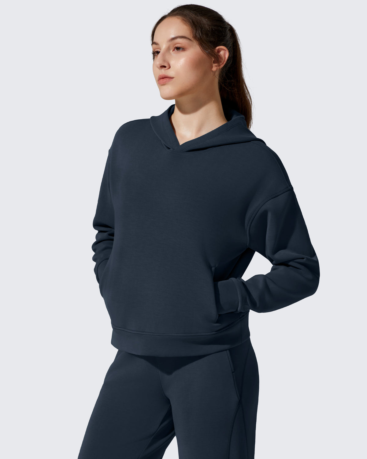 G4Free - Smoofit Fleece Long Sleeve Pullover Hoodies -GF25F722AF-XS