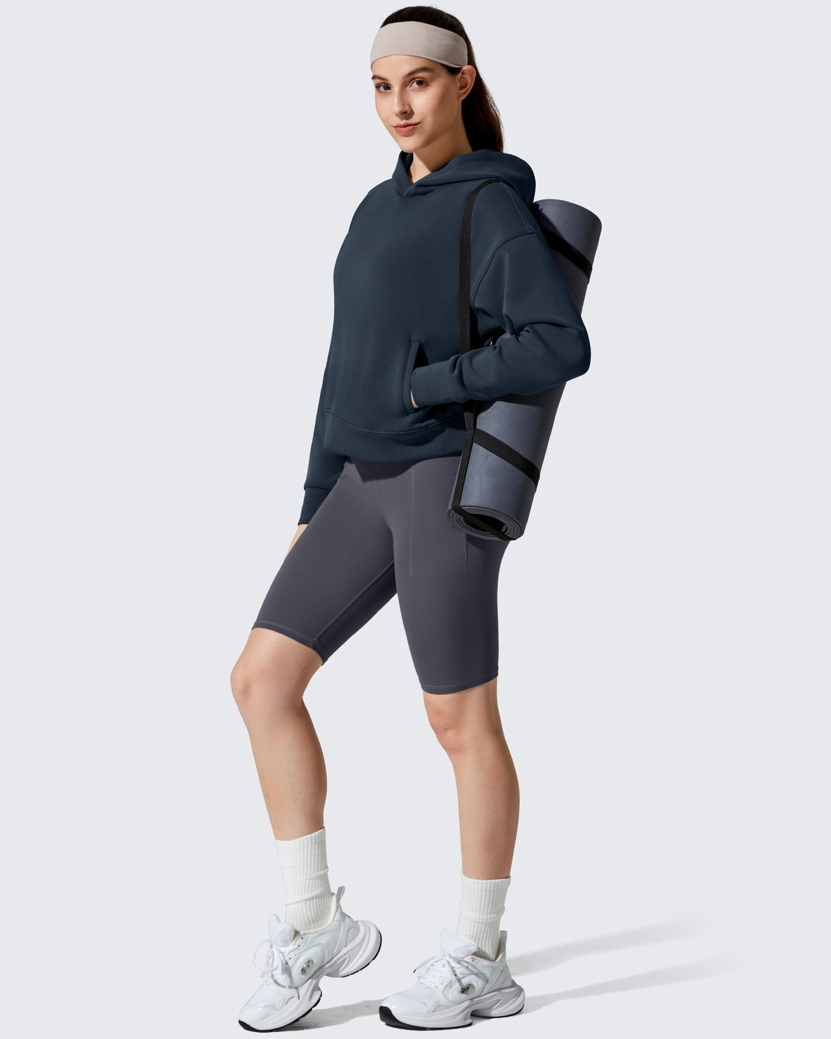 G4Free - Smoofit Fleece Long Sleeve Pullover Hoodies -GF25F722AF-XS-GF25F722AA-S-GF25F722AB-M-GF25F722AC-L-GF25F722AD-XL