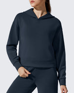 G4Free - Smoofit Fleece Long Sleeve Pullover Hoodies -GF25F722AF-XS-GF25F722AA-S-GF25F722AB-M-GF25F722AC-L-GF25F722AD-XL