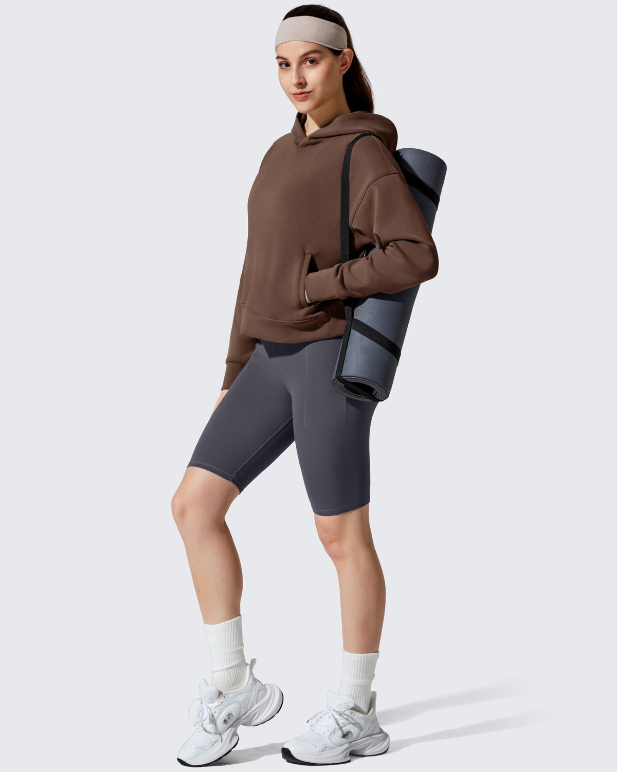 G4Free - Smoofit Fleece Long Sleeve Pullover Hoodies -GF25F722AF-XS-GF25F722AA-S-GF25F722AB-M-GF25F722AC-L-GF25F722AD-XL