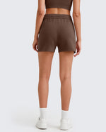 G4Free - Smoofit Front Pleats Elasticity Sweat Shorts -GF25E319AA-S