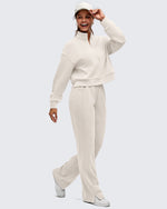 G4Free - Smoofit Half-Zip Mock Neck Long Sleeve Sweatshirts -GF25F519AA-S-GF25F519AB-M-GF25F519AC-L-GF25F519AD-XL-GF25F519AE-XXL