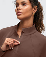 G4Free - Smoofit Half-Zip Pullover Mock Neck Pockets Sweatshirts -GF25F564BA-S-GF25F564BB-M-GF25F564BC-L-GF25F564BD-XL-GF25F564BE-XXL