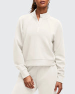 G4Free - Smoofit Half-Zip Pullover Mock Neck Pockets Sweatshirts -GF25F564BA-S-GF25F564BB-M-GF25F564BC-L-GF25F564BD-XL-GF25F564BE-XXL